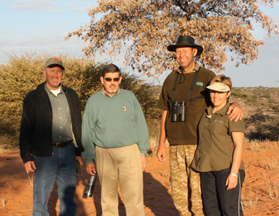 We took a walk in the veld