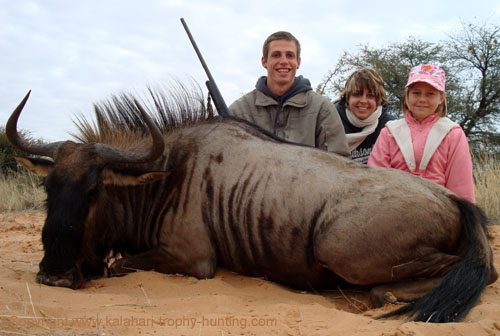 Kalahari Blue Wildebeest Hunt Namibia