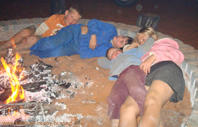 Campfire children Children Hunt, Namibia