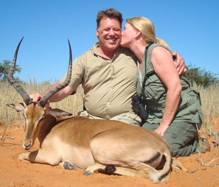 Impala Hunting, Namibia
