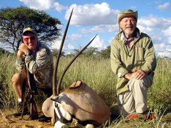 Namibia Gemsbok Hunt