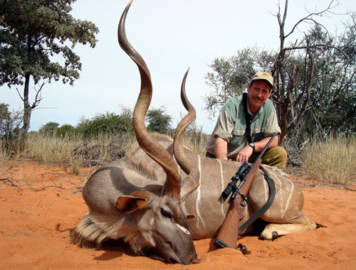 Christiaan's Kudu Kalahari Kudu Hunt Namibia