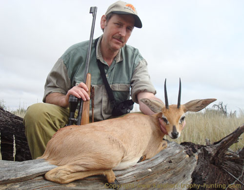 Christiaan's Steenbok Kalahari Steenbok Hunt Namibia
