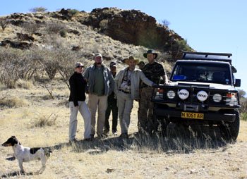 The hunting group Hunt Namibia