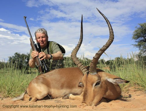 Impala trophy hunting Namibia