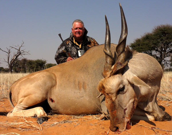 Eland trophy hunting Namibia