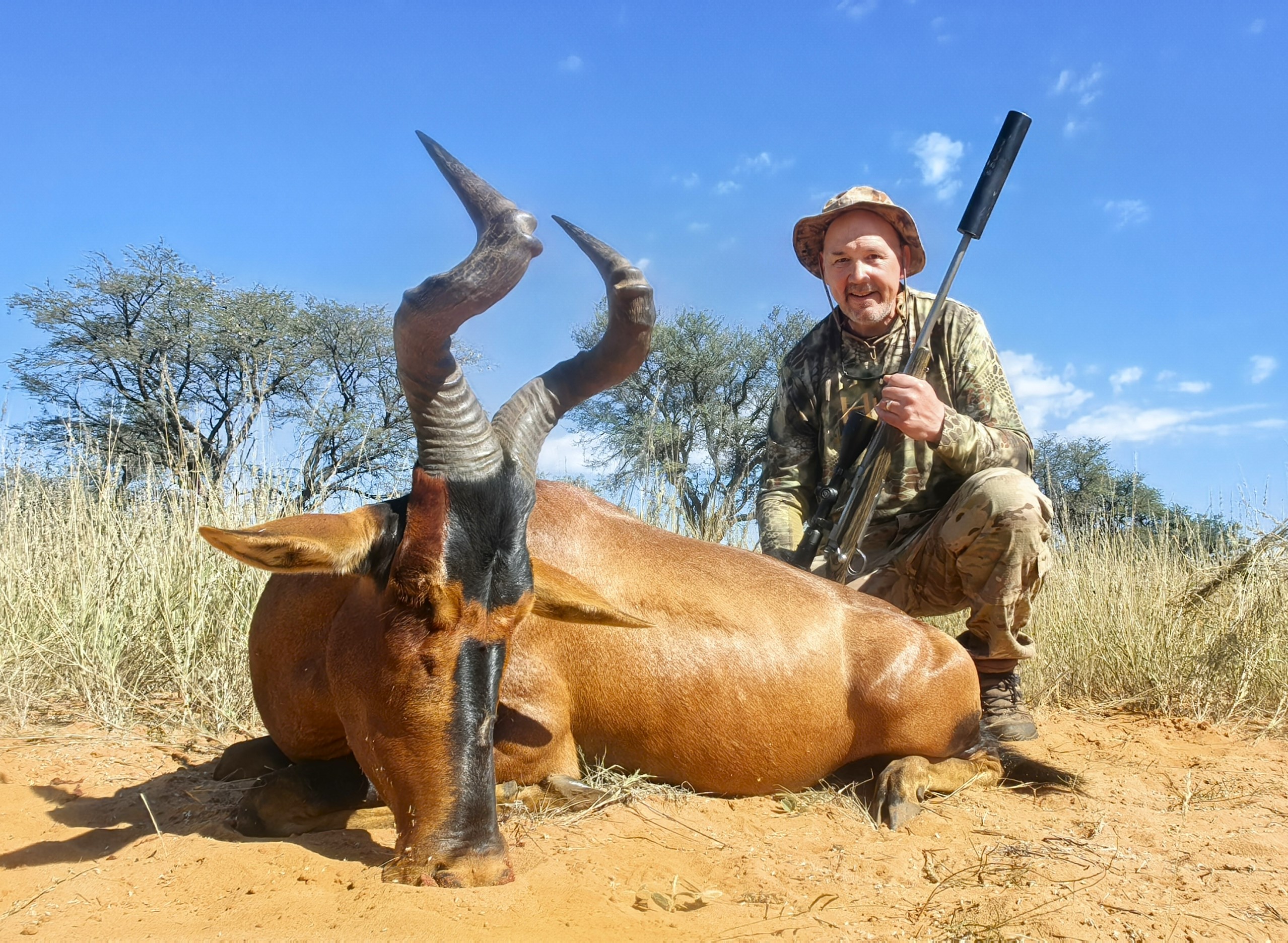 Todd Red Hartebeest, Hunted in Namibia with Uitspan Hunting Safaris