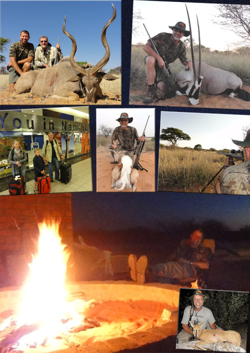 Gené Braaksma's Kalahari hunting pictures Kalahari, Namibia