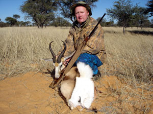 springbok trophy,springbok hunting Africa