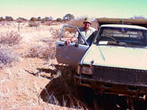 Old Toyota vehicle