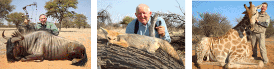 African trophy hunting,Uitspan Ranch hunting pictures