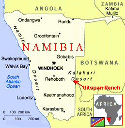 Namibia Gemsbok Hunting