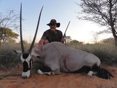 My Gemsbok trophy